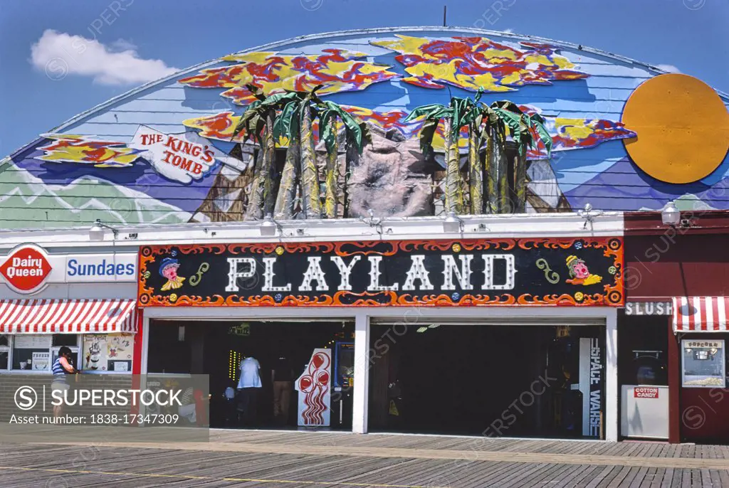 Playland, Ocean City, New Jersey, USA, John Margolies Roadside America Photograph Archive, 1978