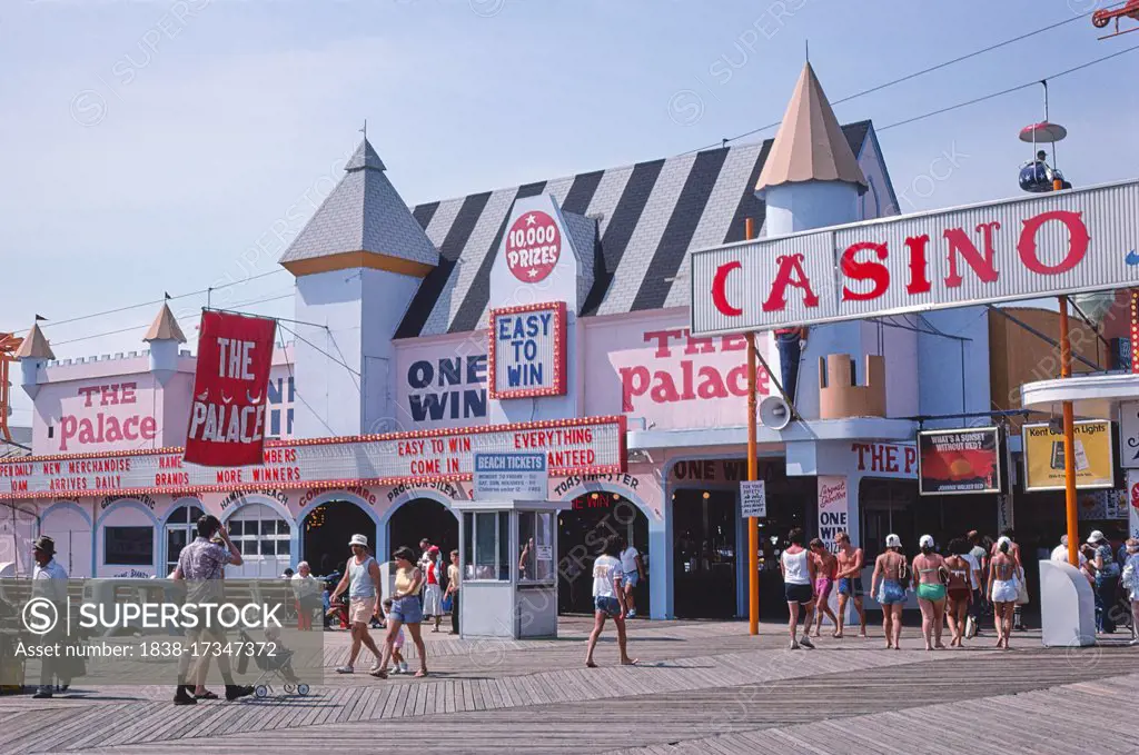 The Palace, Seaside Heights, New Jersey, USA, John Margolies Roadside America Photograph Archive, 1978