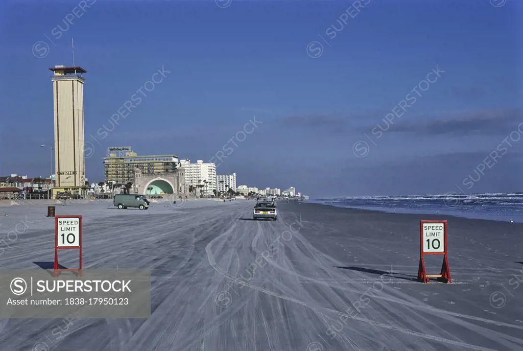 Beach, Daytona Beach, Florida, USA, John Margolies Roadside America Photograph Archive, 1979