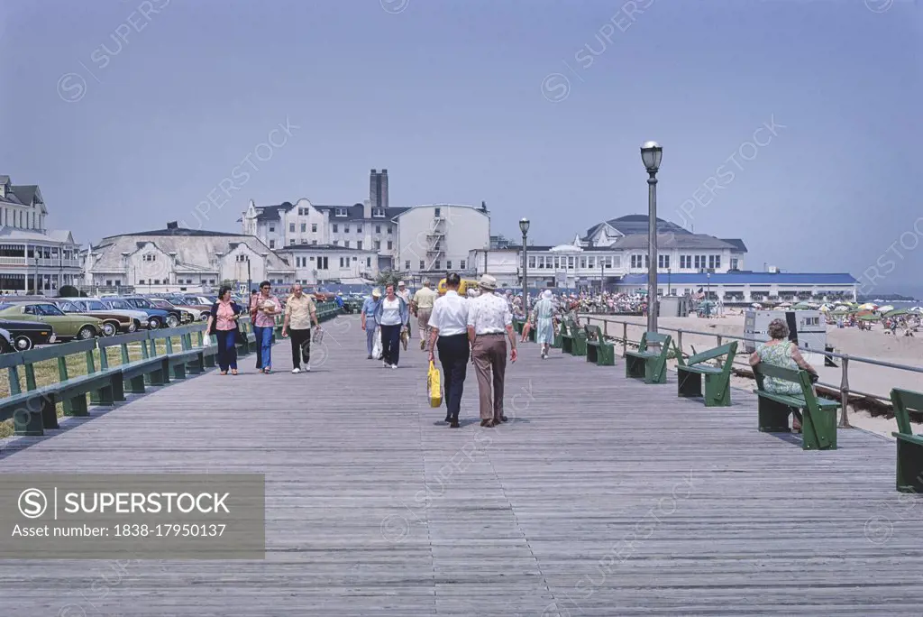 North End Hotel, Ocean Grove, New Jersey, USA, John Margolies Roadside America Photograph Archive, 1978