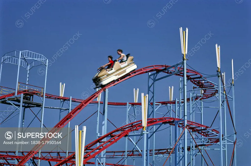 Roller Coaster Car, Atlantic City, New Jersey, USA, John Margolies Roadside America Photograph Archive, 1978