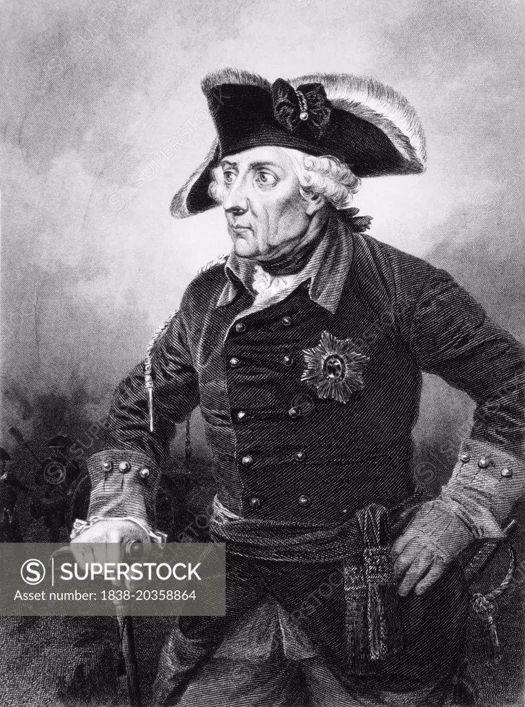 Frederick II, Frederick the Great (1712-86), King of Prussia (1740-86), Portrait