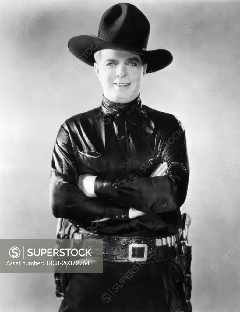 Hoot Gibson, Cowboy Portrait, circa 1930