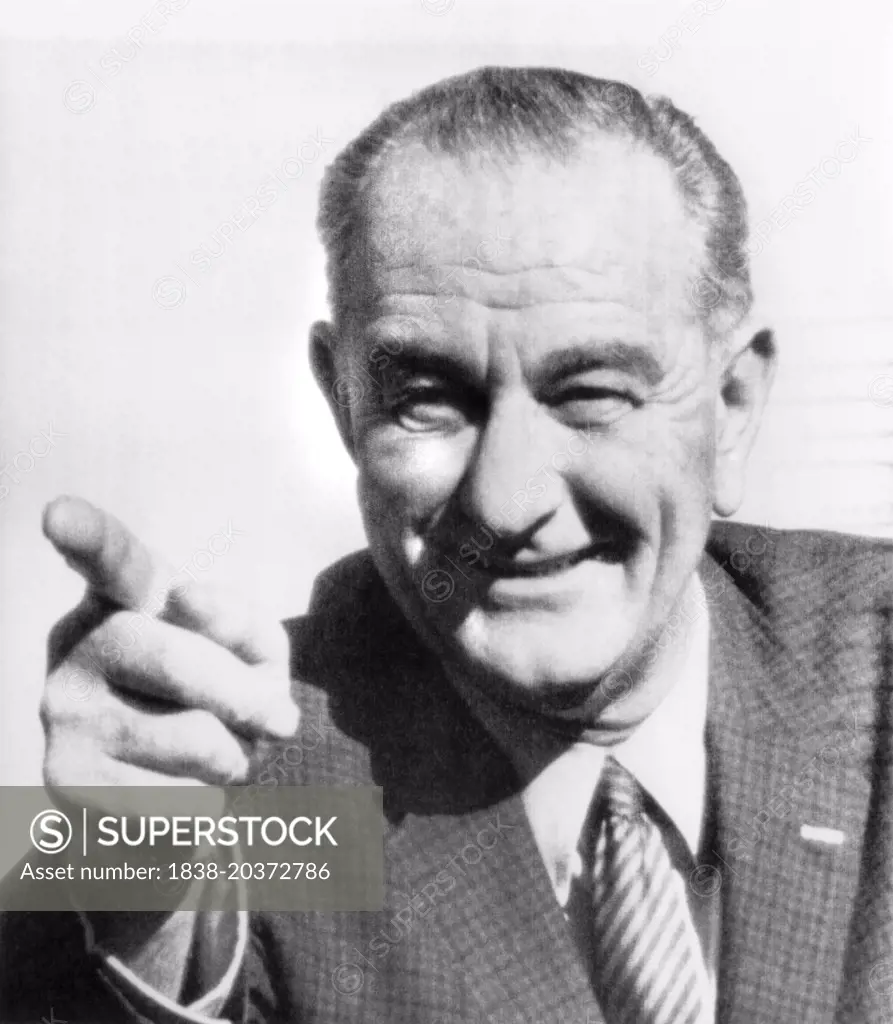 U.S. President Lyndon Johnson, Portrait, December 1963