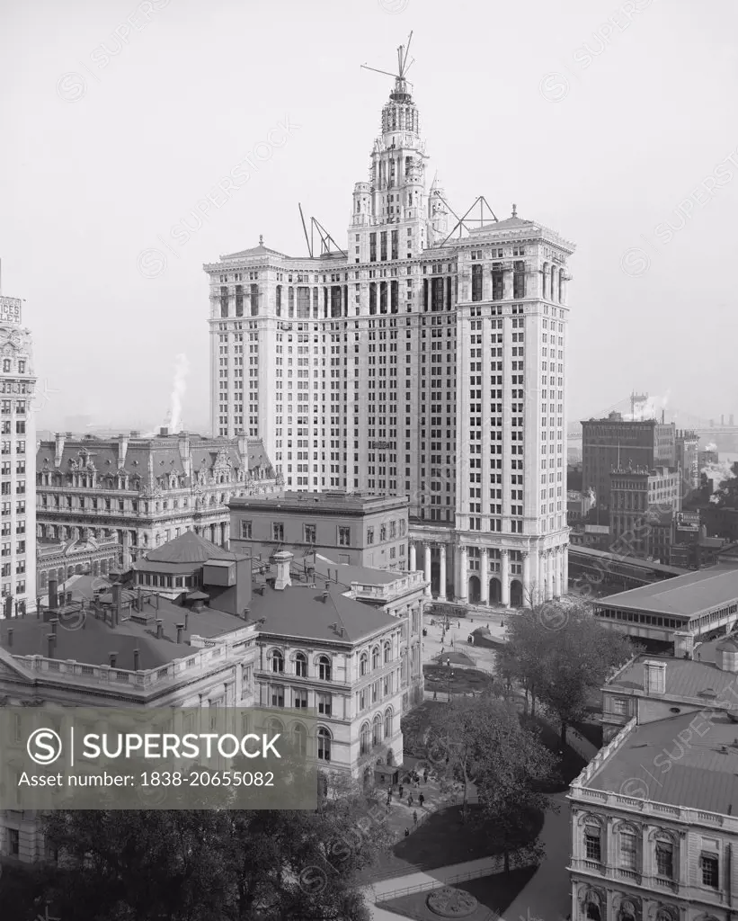 New Municipal Building, New York City, USA, circa 1914