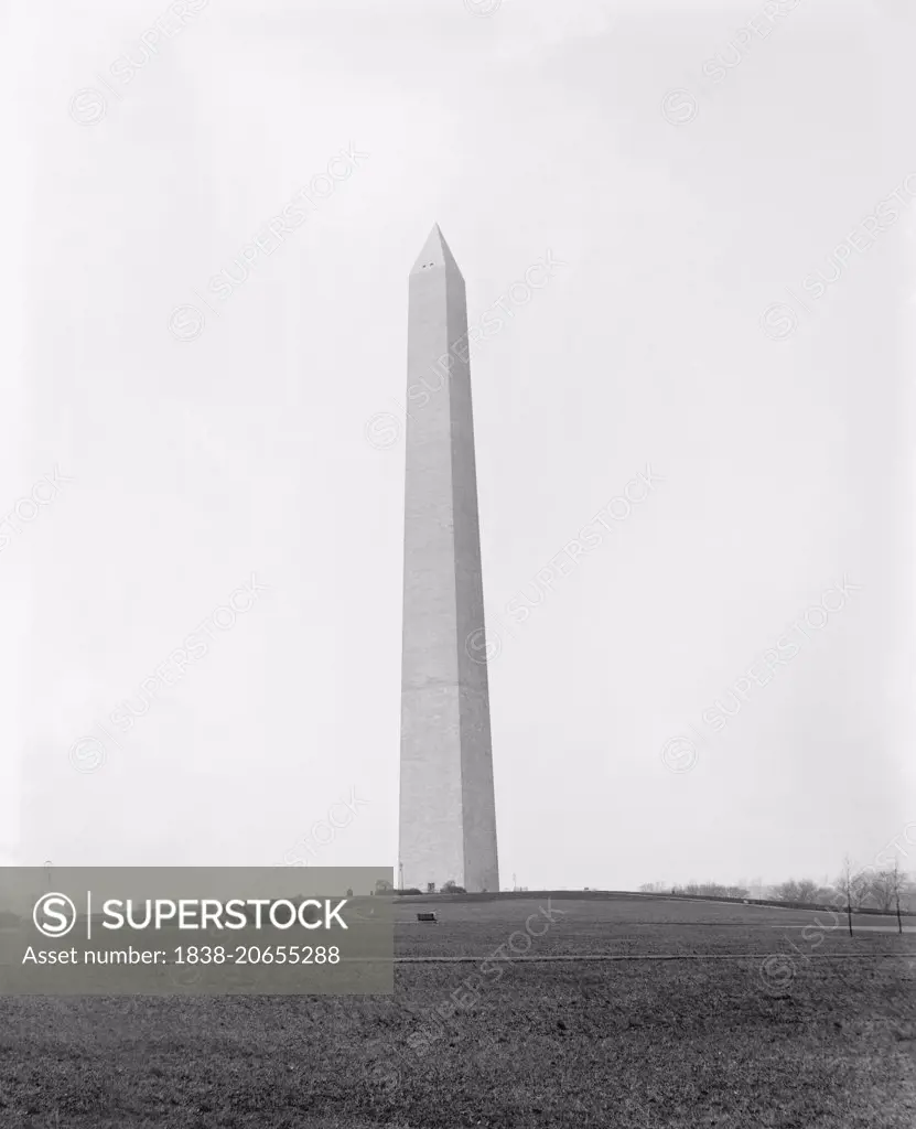Washington Monument, Washington, DC, USA, circa 1905