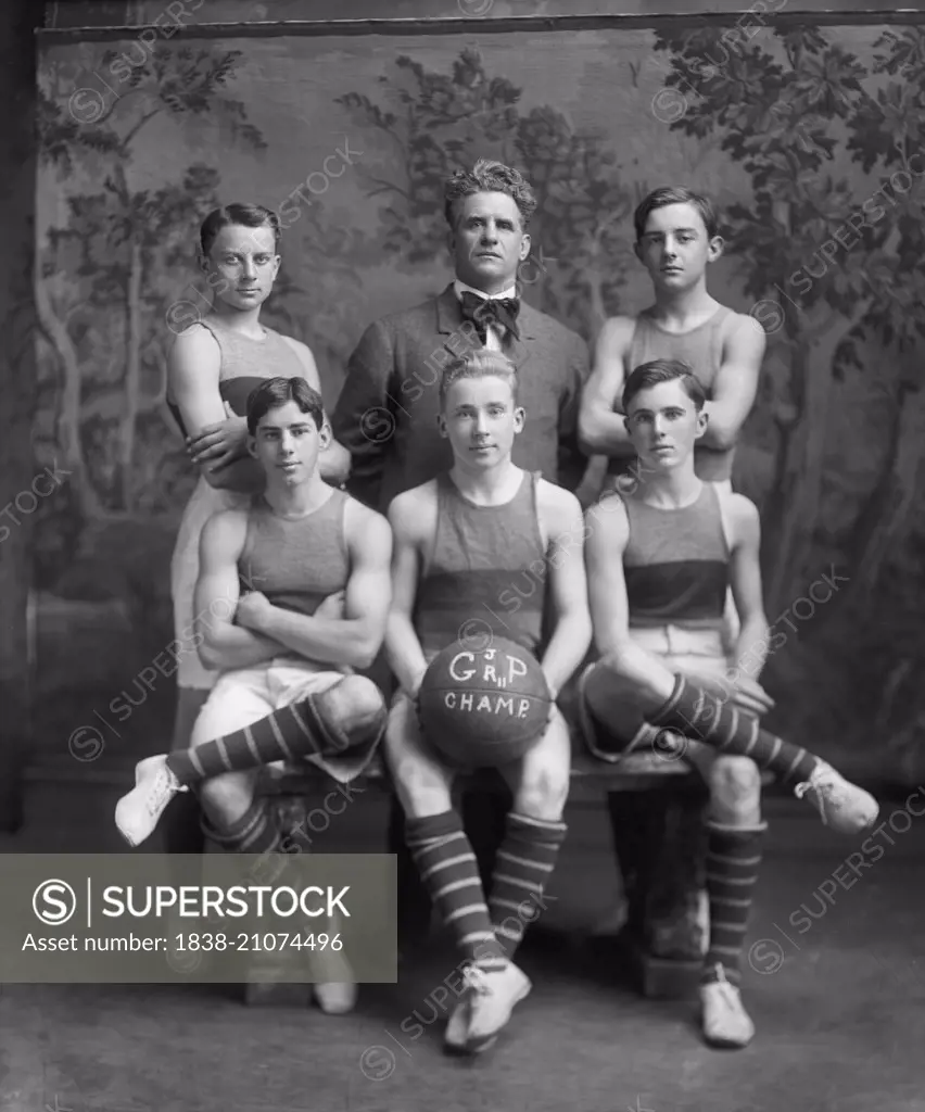 Georgetown Junior Preps Basketball Team, circa 1905
