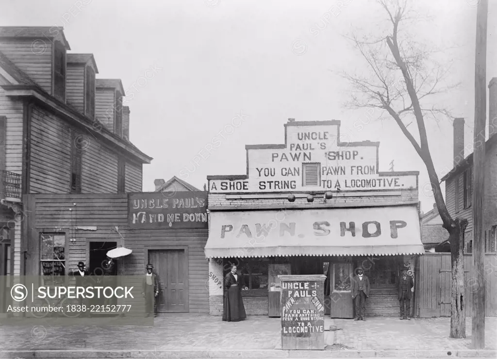 Uncle Paul's Pawn Shop, Augusta, Georgia, USA, 1899