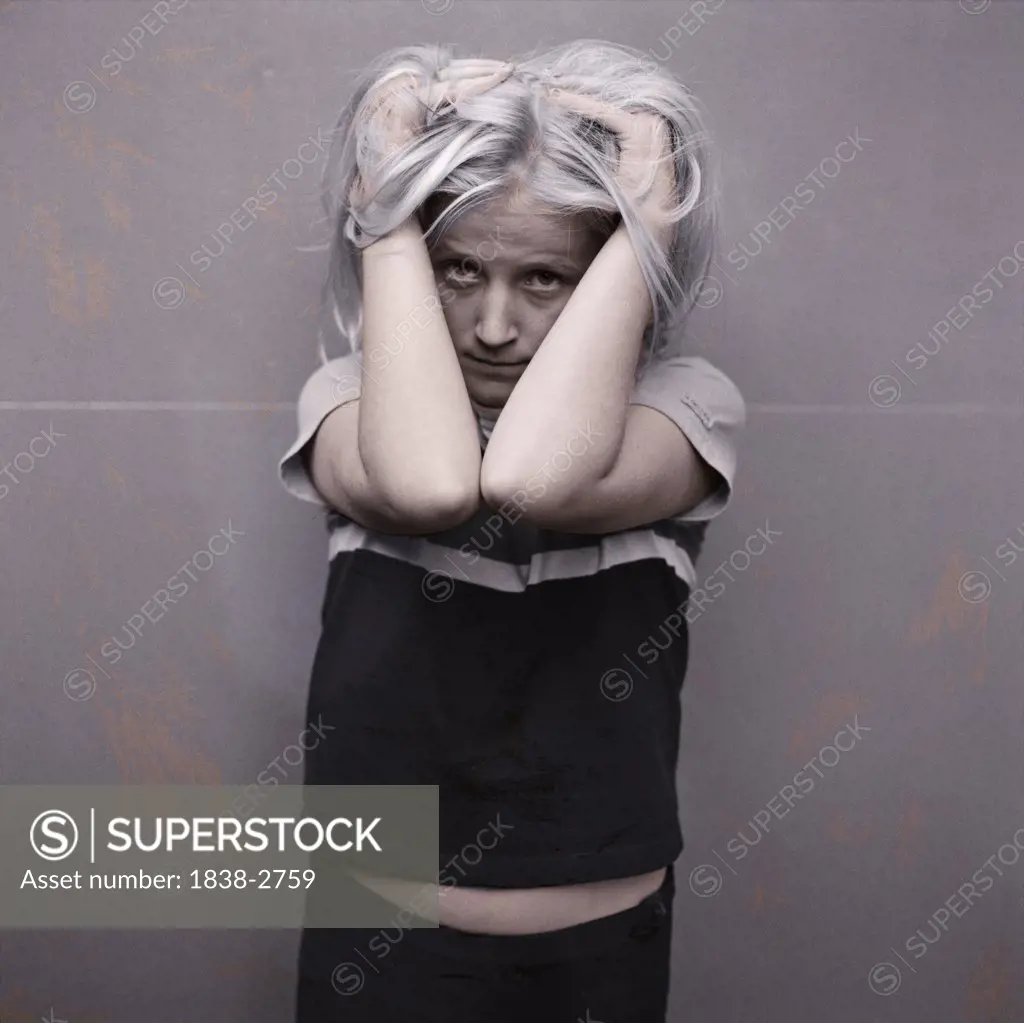 Girl with Grey Hair