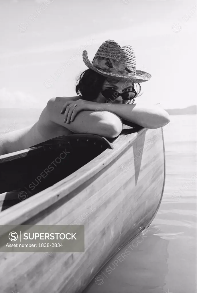 Woman in Canoe