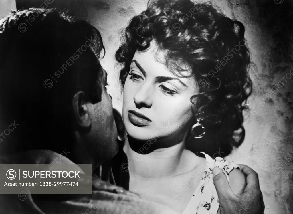 Eleonora Rossi Drago, on-set of the Film, "Sensualita", U.S. Title: "Barefoot Savage", Paramount Films of Italy, I.F.E. Releasing Corporation, 1952