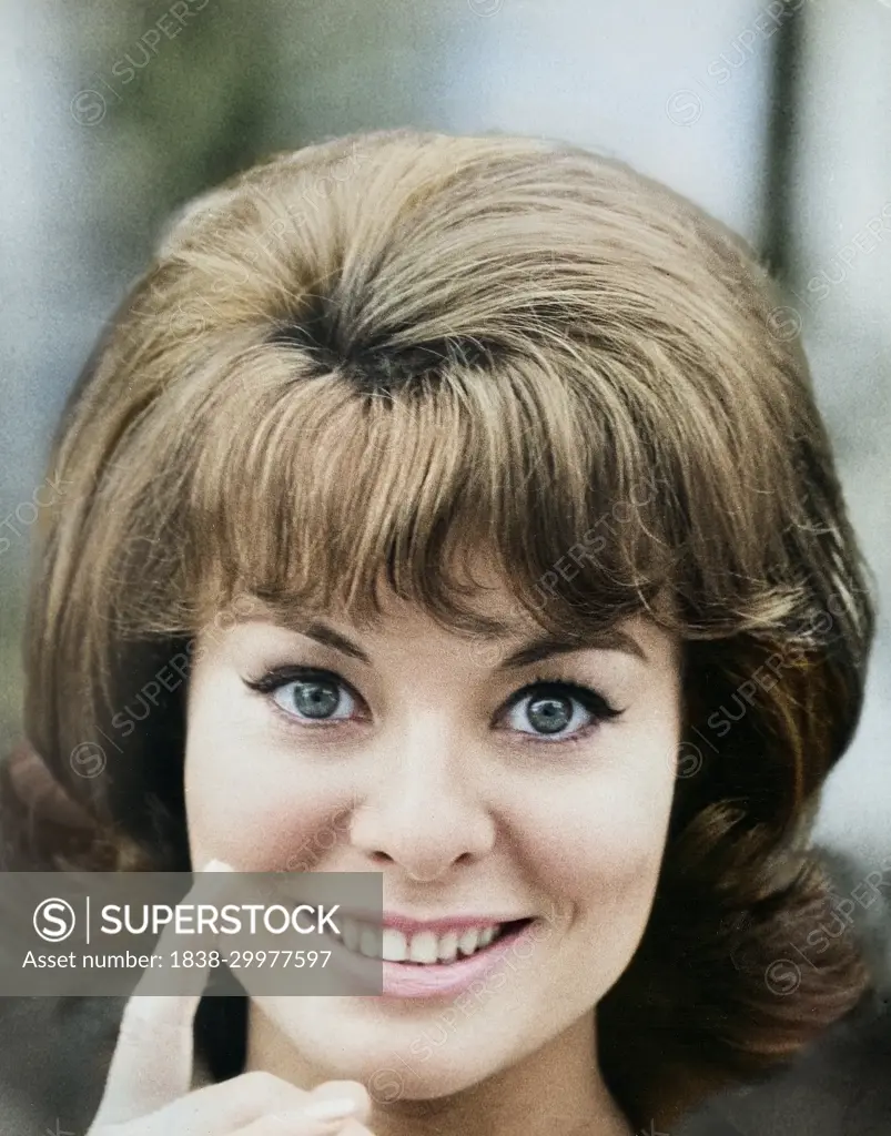 Anne Heywood, head and shoulders Publicity Portrait for the Film, "Midas Run", Cinerama Releasing Corp., 1969