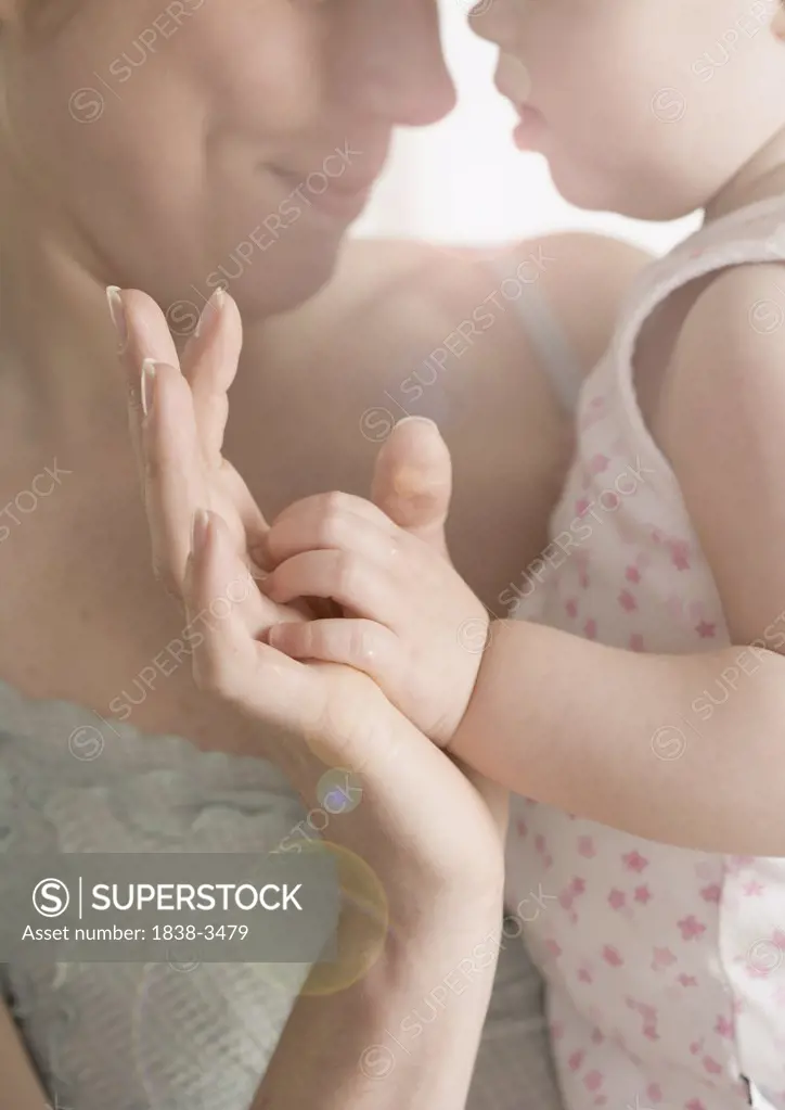 Mother Daughter Hands