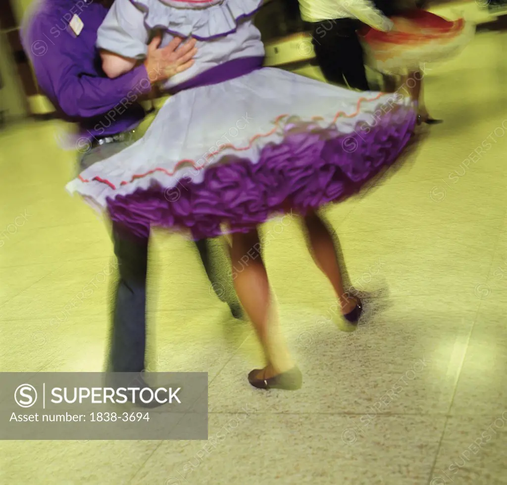 Square Dancers in Motion