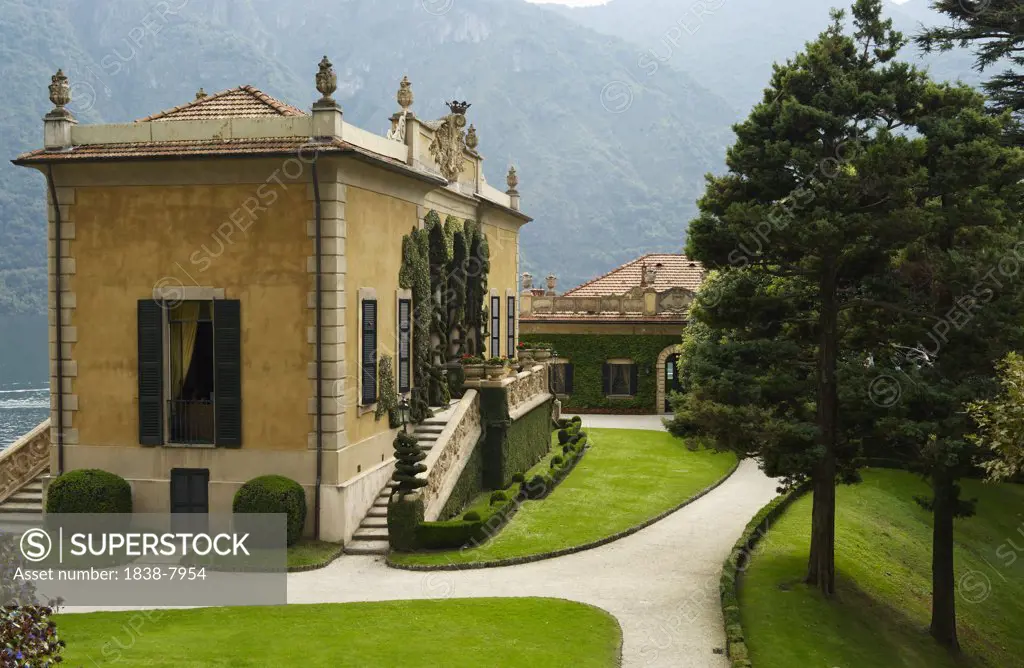 Villa Balbianello, Lenno, Lake Como, Italy,