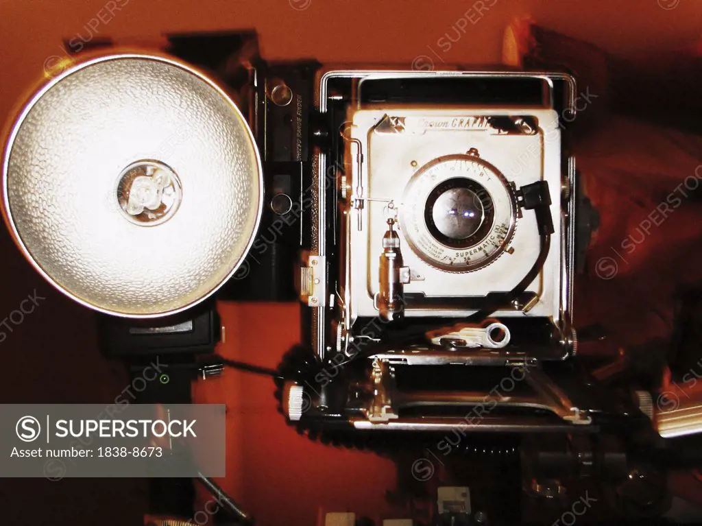 Old Fashioned Flash Camera