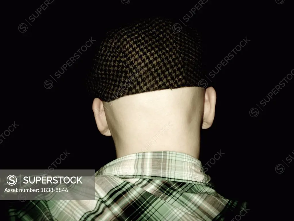 Back of Shaved Man's Head