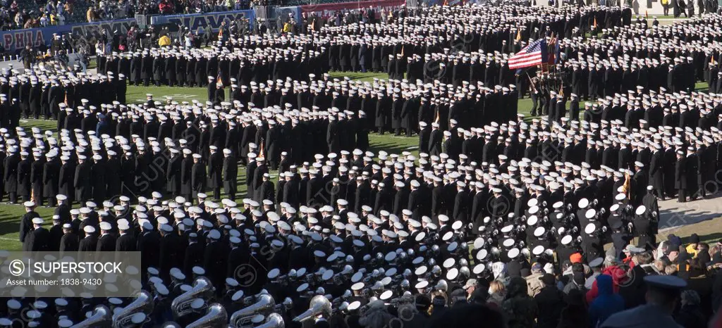 Military Procession, 110th Army-Navy Football Game, Philadelphia, Pennsylvania, USA 