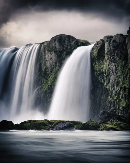 Waterfall, Godafoss, Iceland