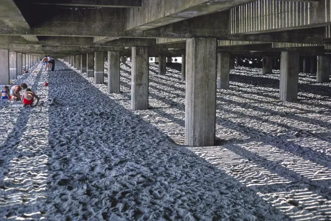 Under the Boardwalk, Ocean City, New Jersey, USA, John Margolies Roadside America Photograph Archive, 1978