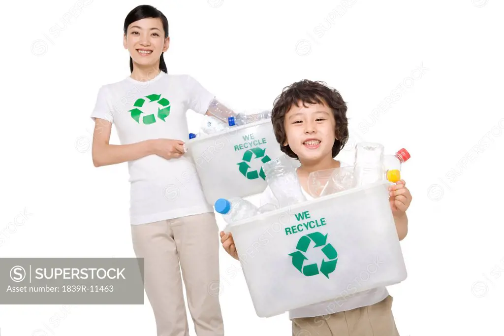 Portrait of eco_friendly kids