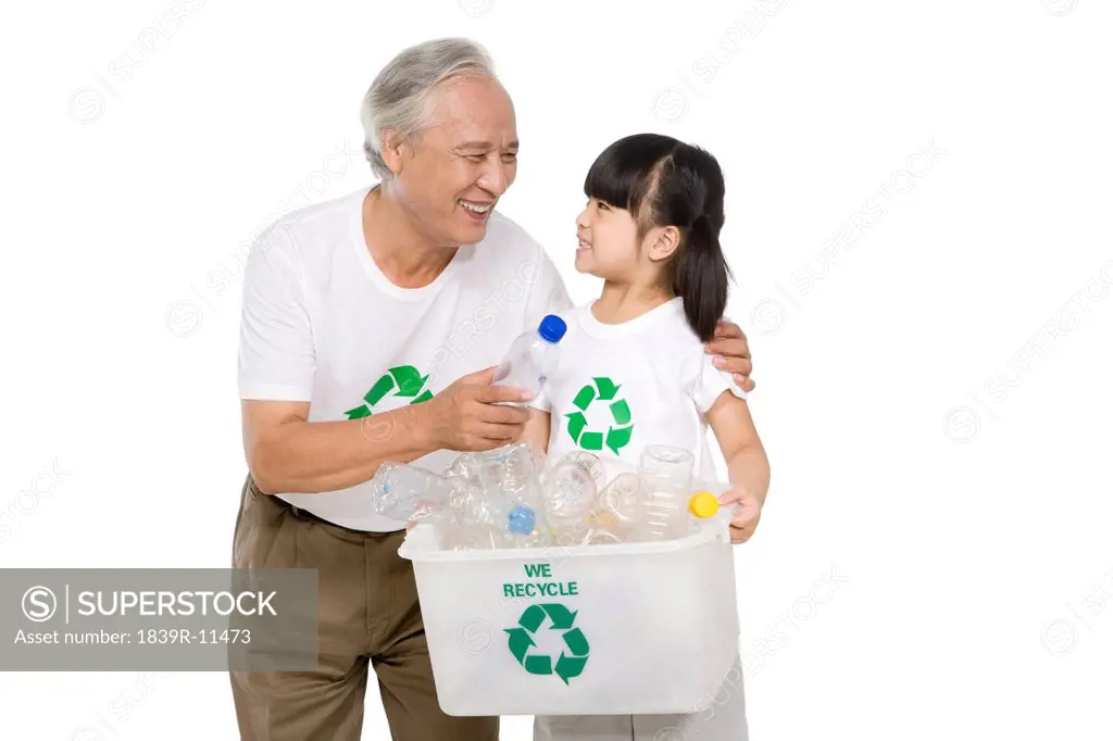 Portrait of an eco_friendly family