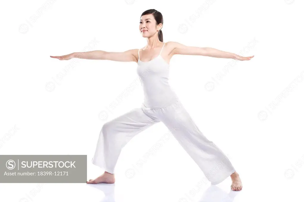 Woman Stretching