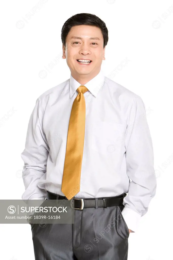 Portrait of middle_aged businessman