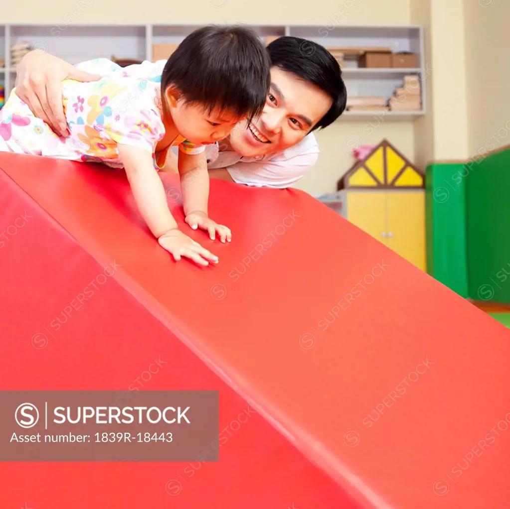 Father Playing With Son