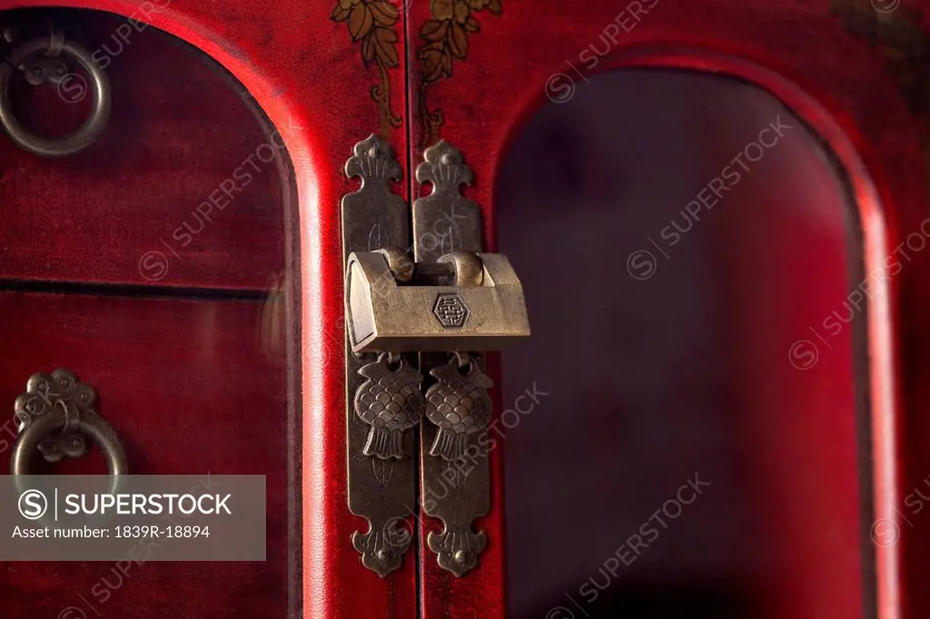 Chinese ornate lock