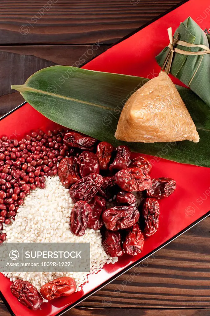 Zongzi and its ingredients