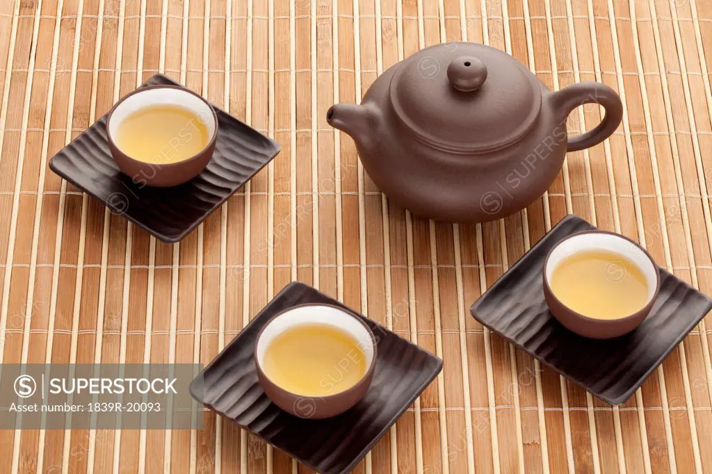 Tea and tea set