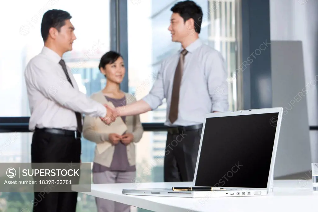 Business Executives Making a Deal