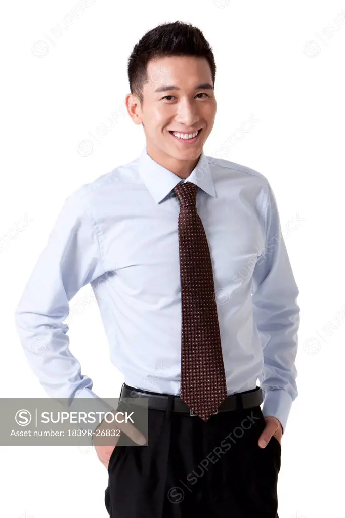 Portrait of a Businessman Smiling