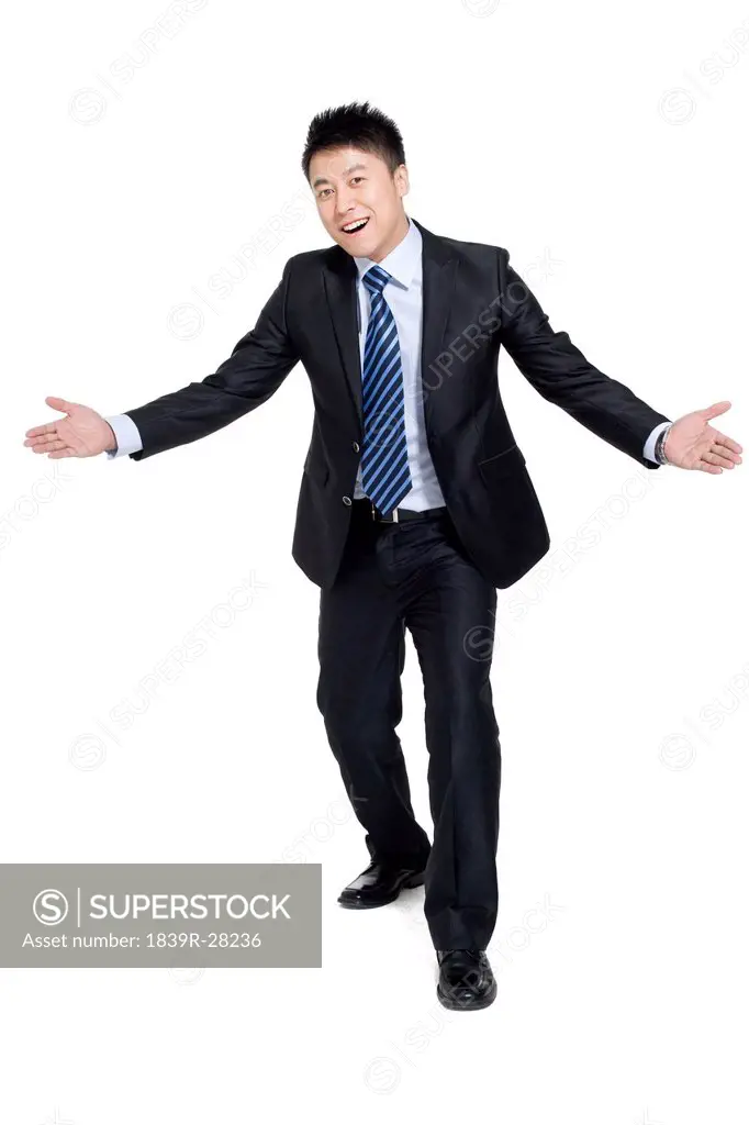 Portrait of a happy businessman