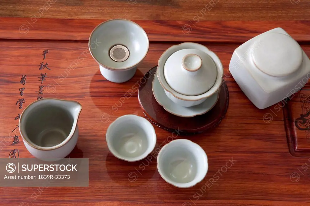 Classical Chinese tea set