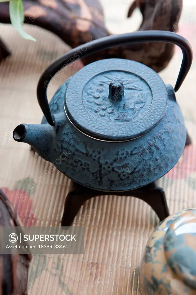 Chinese iron teapot