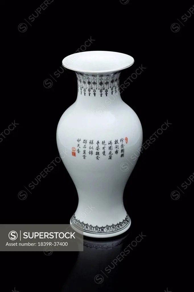 Traditional Chinese vase