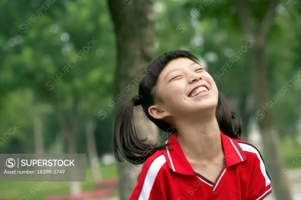 Young Girl Laughing