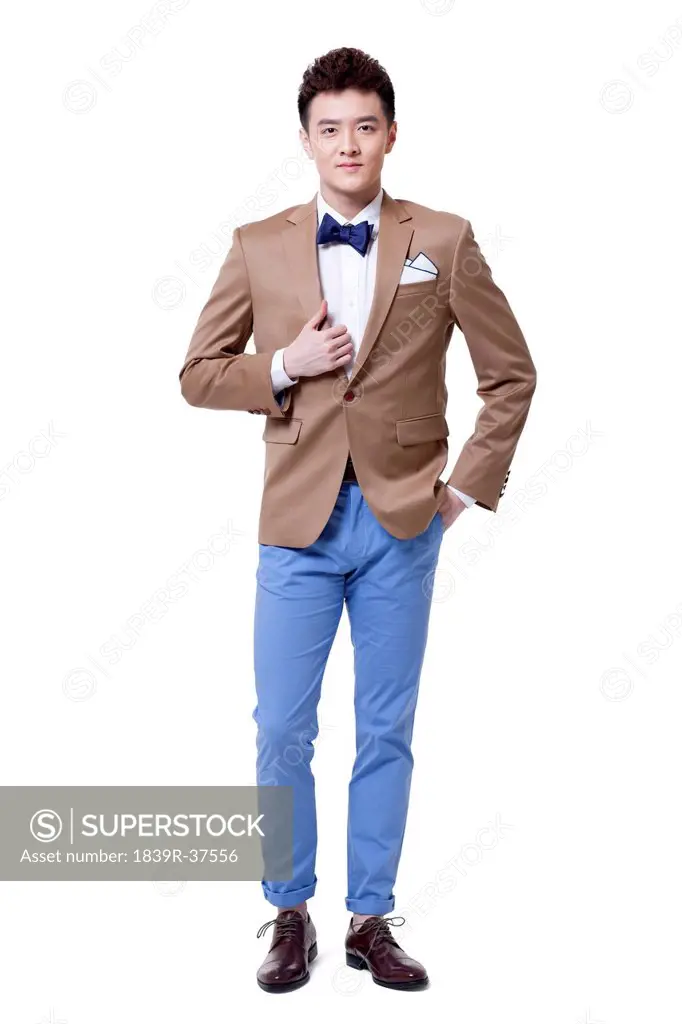 Confident businessman stylishly dressed