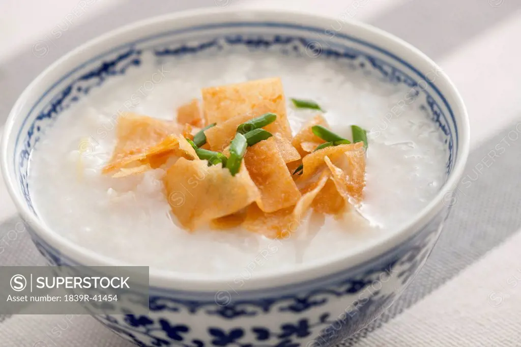 Chinese food rice porridge