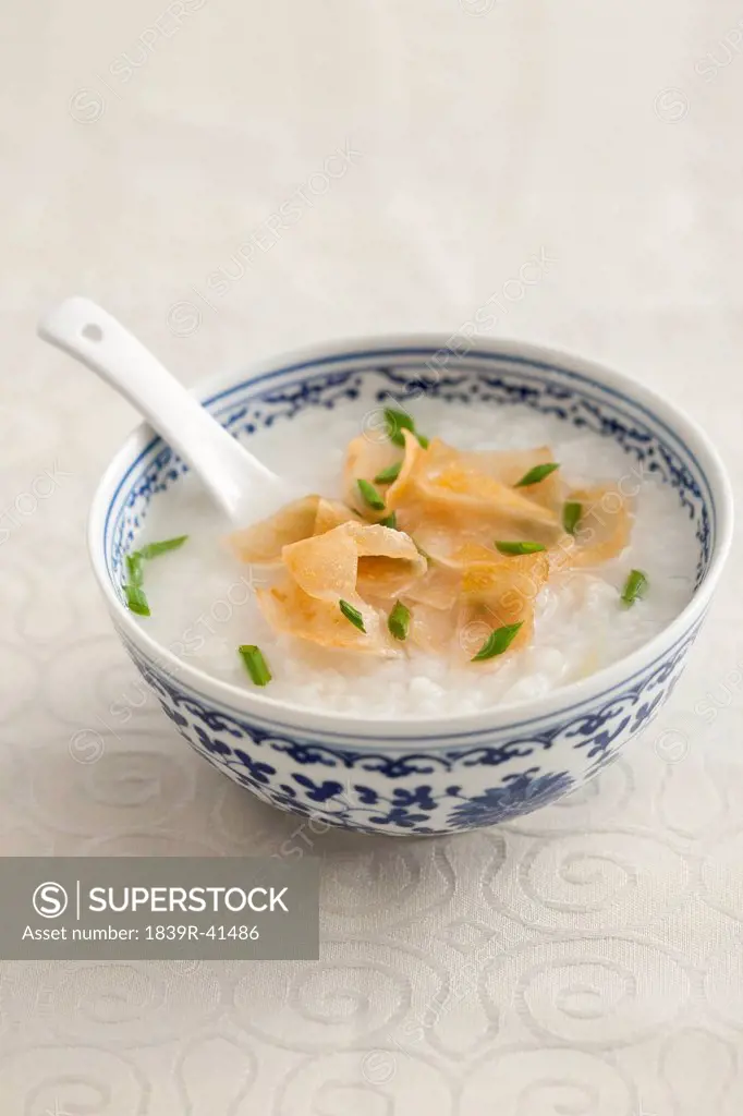 Traditional Chinese breakfast porridge