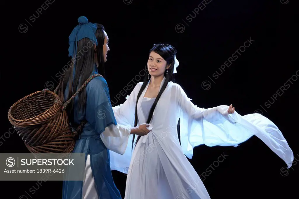 Chinese fairy tale romance characters _ Niu Lang Zhi Nu