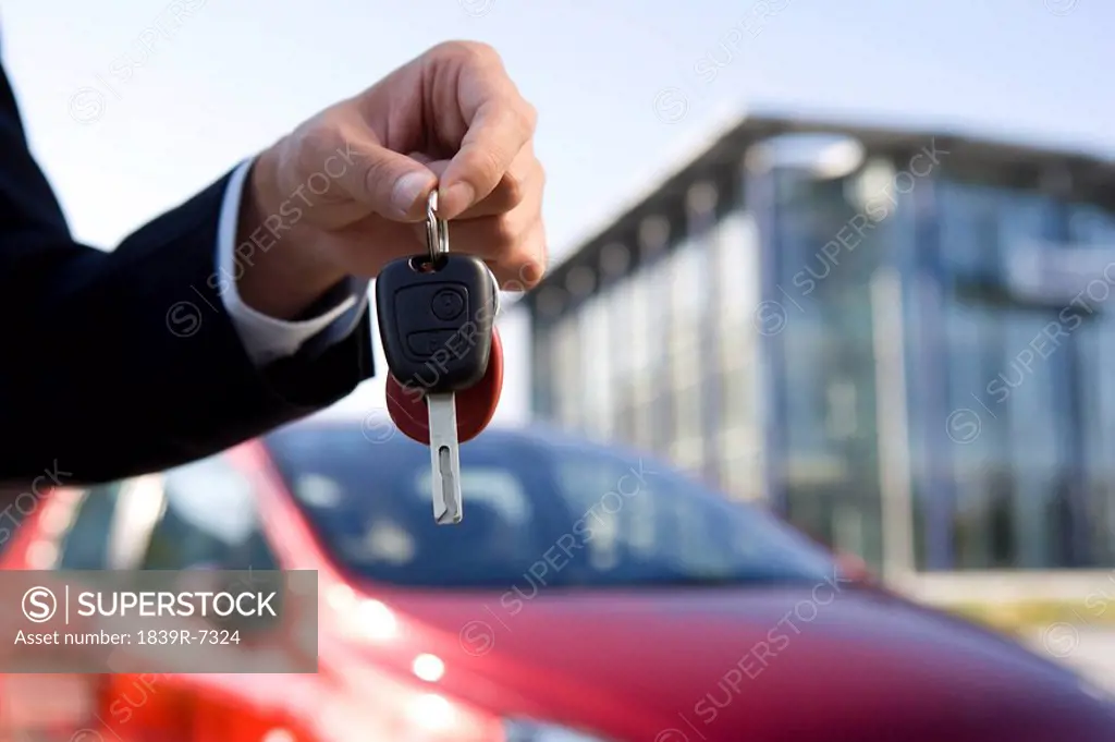Keys to a new car