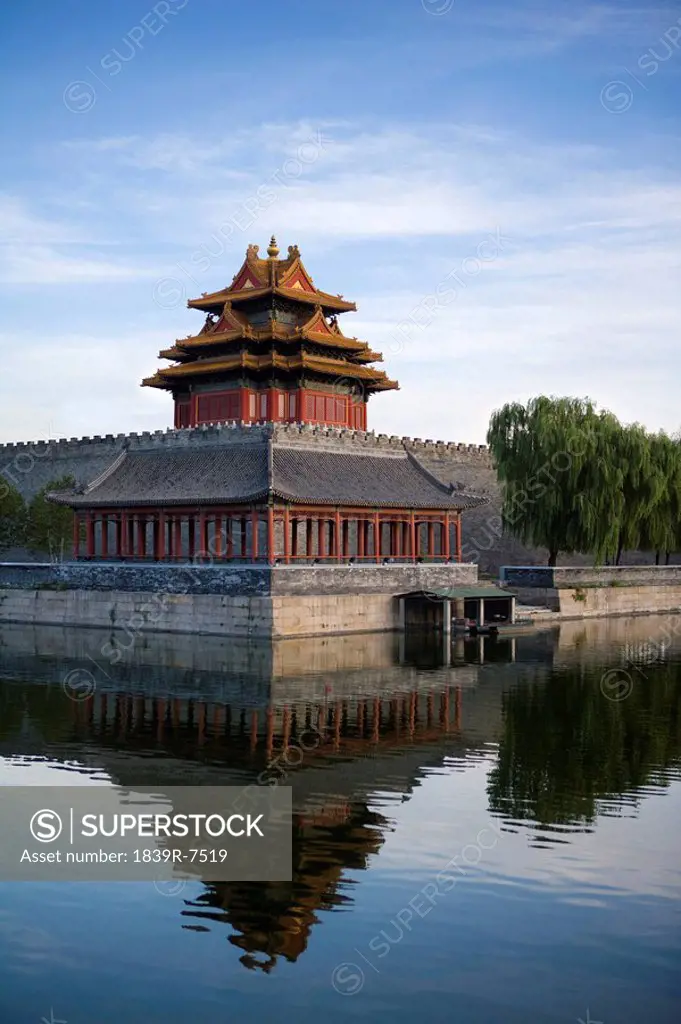 Northwest corner of the Forbidden City outer wall, Beijing, China