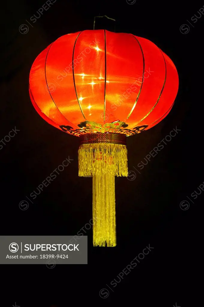 Chinese traditional red lantern