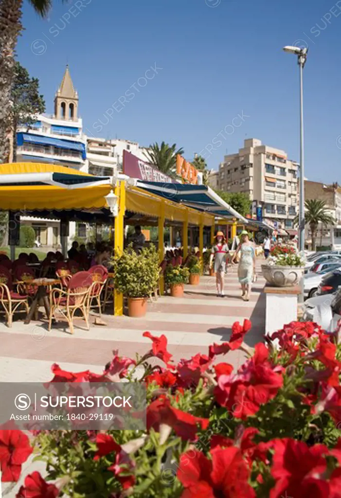 The town of Palamos, on the Costa Brava in Spain