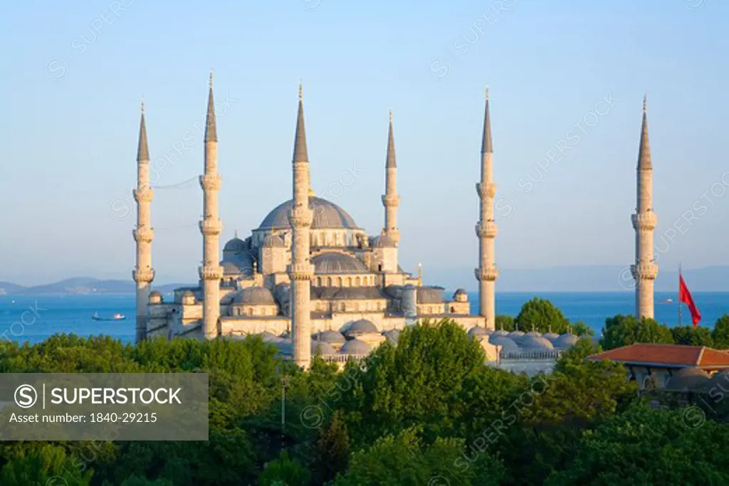 The  Blue Mosque Sultan Ahmet Camii. Istanbul