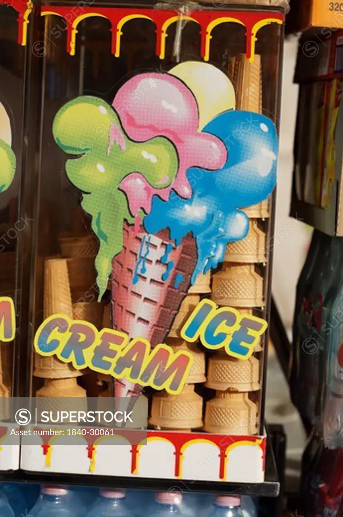 Rome, Ice Cream Stand