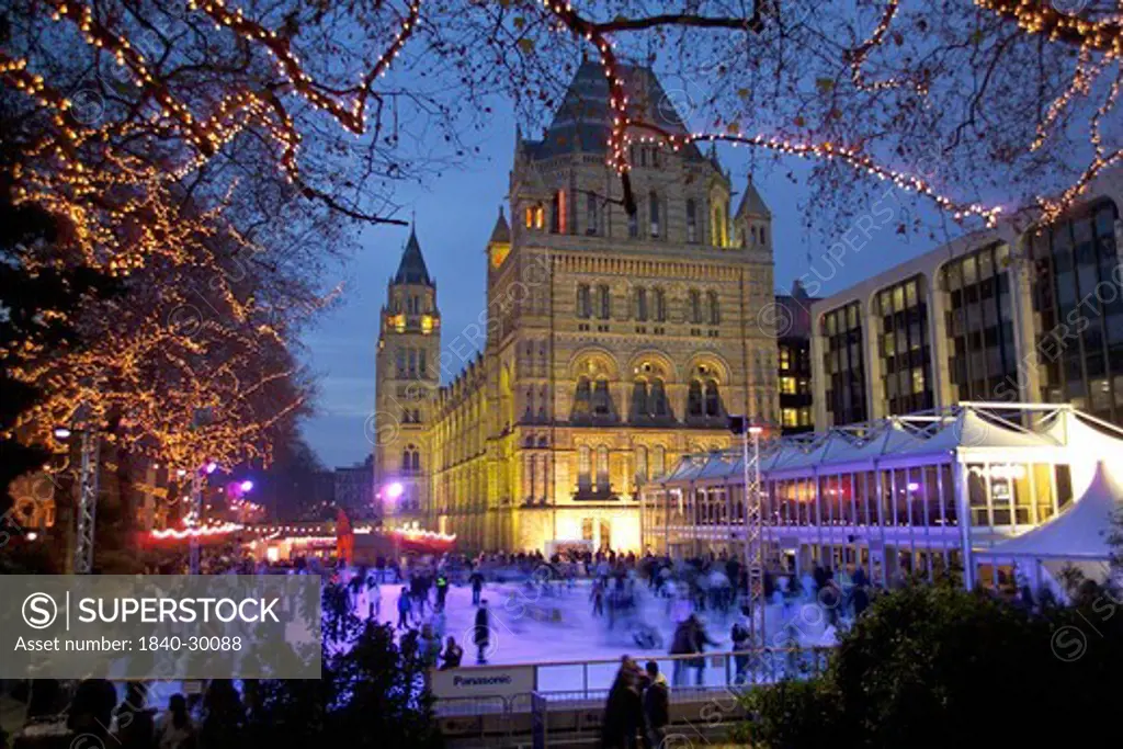 Natural History Museum, Christmas Ice Rink
